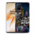 Дизайнерский пластиковый чехол для OnePlus 8T Messi Barcelona