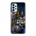 Дизайнерский силиконовый чехол для Samsung Galaxy A23 Messi Barcelona