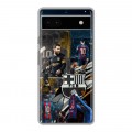 Дизайнерский силиконовый чехол для Google Pixel 6a Messi Barcelona