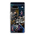 Дизайнерский силиконовый чехол для Google Pixel 7 Messi Barcelona