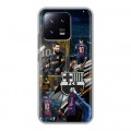 Дизайнерский силиконовый чехол для Xiaomi 13 Messi Barcelona