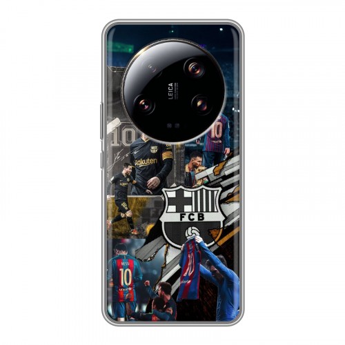 Дизайнерский силиконовый чехол для Xiaomi 13 Ultra Messi Barcelona