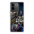 Дизайнерский силиконовый чехол для Vivo S17e Messi Barcelona