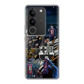 Дизайнерский силиконовый чехол для Vivo S17 Messi Barcelona