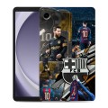 Дизайнерский силиконовый чехол для Samsung Galaxy Tab A9 Messi Barcelona