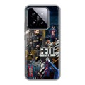 Дизайнерский силиконовый чехол для Xiaomi 14 Messi Barcelona