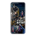 Дизайнерский силиконовый чехол для Huawei Nova Y72 Messi Barcelona