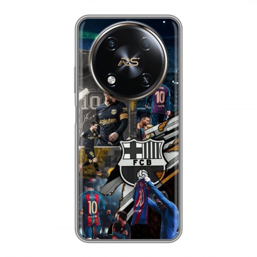 Дизайнерский силиконовый чехол для Itel RS4 Messi Barcelona