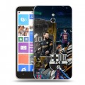 Дизайнерский пластиковый чехол для Nokia Lumia 1320 Messi Barcelona