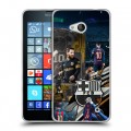 Дизайнерский пластиковый чехол для Microsoft Lumia 640 Messi Barcelona