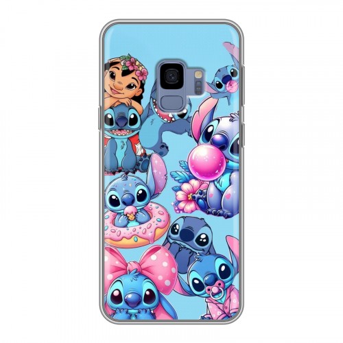 Дизайнерский силиконовый чехол для Samsung Galaxy S9 Лило и Стич