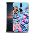 Дизайнерский силиконовый чехол для Nokia 8 Sirocco Лило и Стич