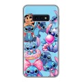 Дизайнерский силиконовый чехол для Samsung Galaxy S10e Лило и Стич