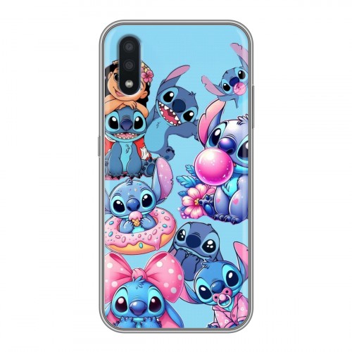 Дизайнерский силиконовый чехол для Samsung Galaxy M01 Лило и Стич