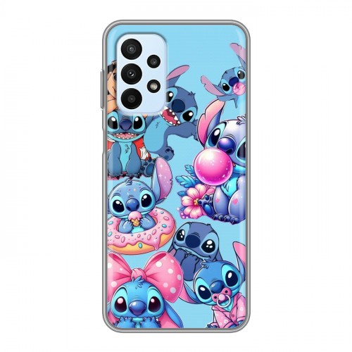 Дизайнерский силиконовый чехол для Samsung Galaxy A23 Лило и Стич