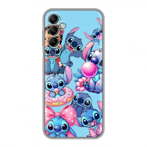 Дизайнерский силиконовый чехол для Samsung Galaxy A14 Лило и Стич