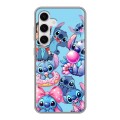 Дизайнерский силиконовый чехол для Samsung Galaxy S24 Лило и Стич