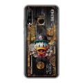 Дизайнерский силиконовый чехол для Huawei P30 Lite Дональд Дак Доллар