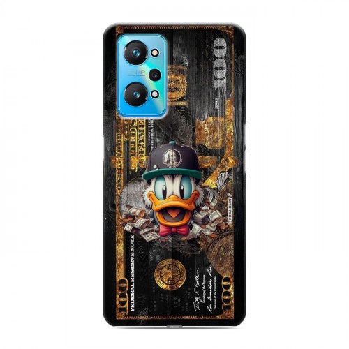 Дизайнерский силиконовый чехол для Realme GT Neo 2 Дональд Дак Доллар