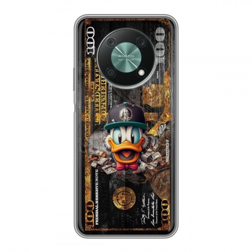 Дизайнерский силиконовый чехол для Huawei Nova Y90 Дональд Дак Доллар