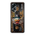 Дизайнерский силиконовый чехол для OPPO A58 4G Дональд Дак Доллар