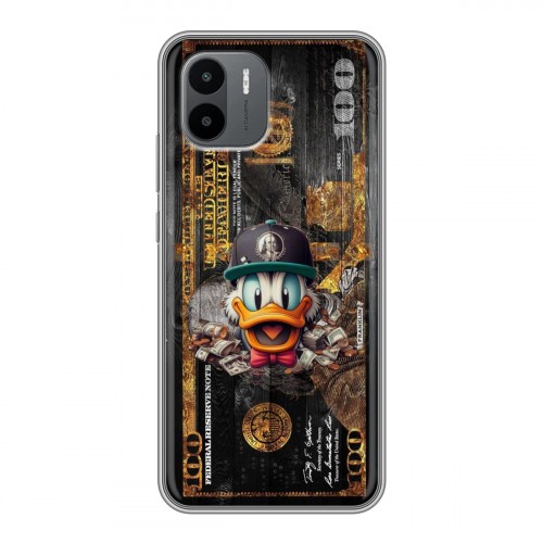 Дизайнерский силиконовый чехол для Xiaomi Redmi A2 Дональд Дак Доллар