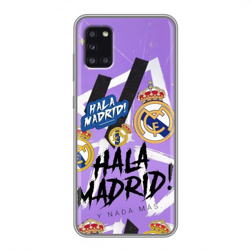 Дизайнерский силиконовый чехол для Samsung Galaxy A31 Real Madrid Реал Мадрид