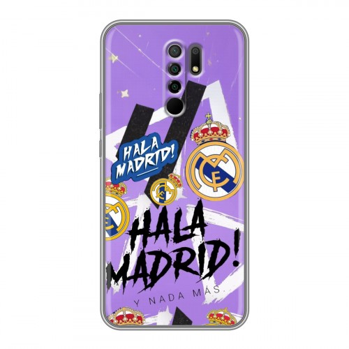 Дизайнерский силиконовый чехол для Xiaomi RedMi 9 Real Madrid Реал Мадрид