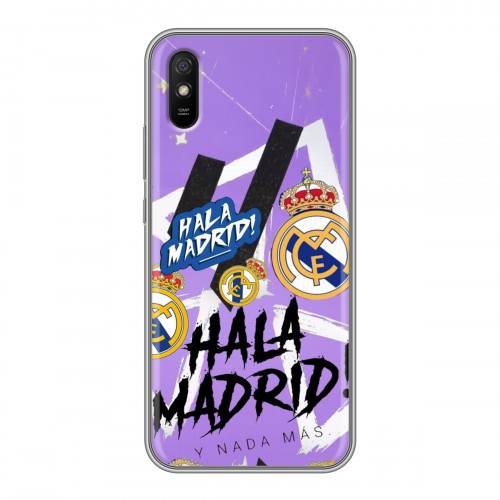 Дизайнерский силиконовый чехол для Xiaomi RedMi 9A Real Madrid Реал Мадрид