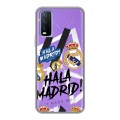 Дизайнерский силиконовый чехол для Vivo Y20 Real Madrid Реал Мадрид
