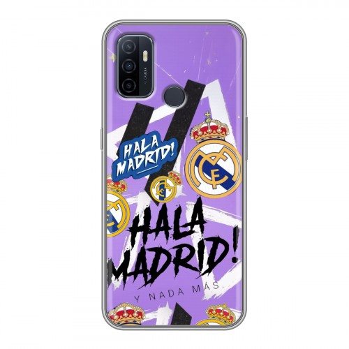 Дизайнерский силиконовый чехол для OPPO A53 Real Madrid Реал Мадрид