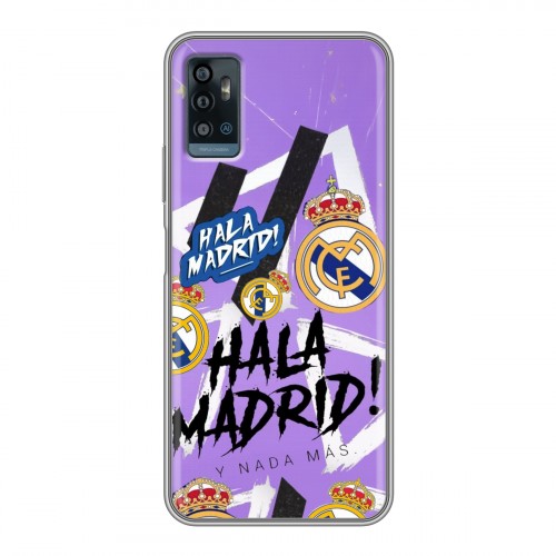 Дизайнерский силиконовый чехол для ZTE Blade A71 Real Madrid Реал Мадрид