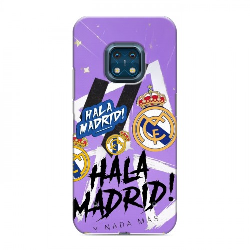 Дизайнерский силиконовый с усиленными углами чехол для Nokia XR20 Real Madrid Реал Мадрид