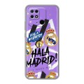 Дизайнерский силиконовый чехол для Xiaomi Redmi 10C Real Madrid Реал Мадрид