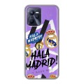 Дизайнерский силиконовый чехол для Realme C35 Real Madrid Реал Мадрид