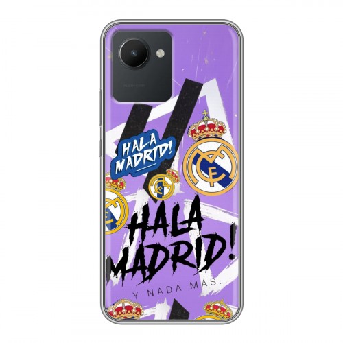 Дизайнерский силиконовый чехол для Realme C30 Real Madrid Реал Мадрид