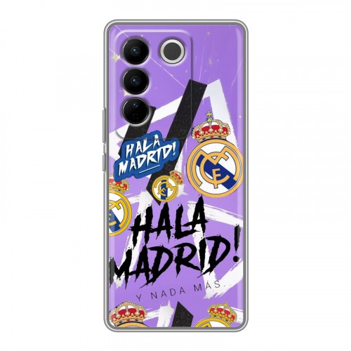 Дизайнерский силиконовый чехол для Vivo V27 Real Madrid Реал Мадрид