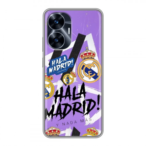 Дизайнерский силиконовый чехол для Realme C55 Real Madrid Реал Мадрид