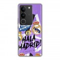 Дизайнерский силиконовый с усиленными углами чехол для Vivo V29 Real Madrid Реал Мадрид