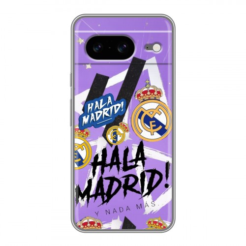 Дизайнерский силиконовый чехол для Google Pixel 8 Real Madrid Реал Мадрид