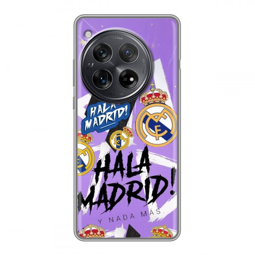 Дизайнерский силиконовый чехол для OnePlus 12 Real Madrid Реал Мадрид
