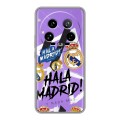 Дизайнерский силиконовый чехол для Xiaomi 14 Ultra Real Madrid Реал Мадрид