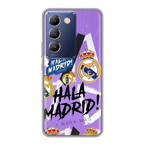 Дизайнерский силиконовый чехол для Vivo V30 Lite Real Madrid Реал Мадрид