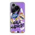 Дизайнерский силиконовый чехол для Huawei Pura 70 Real Madrid Реал Мадрид