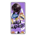 Дизайнерский силиконовый чехол для Vivo V30e Real Madrid Реал Мадрид