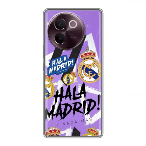 Дизайнерский силиконовый чехол для Vivo V30e Real Madrid Реал Мадрид