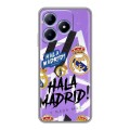 Дизайнерский силиконовый чехол для Realme C63 Real Madrid Реал Мадрид
