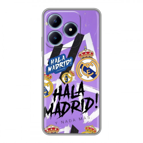 Дизайнерский силиконовый чехол для Realme C63 Real Madrid Реал Мадрид