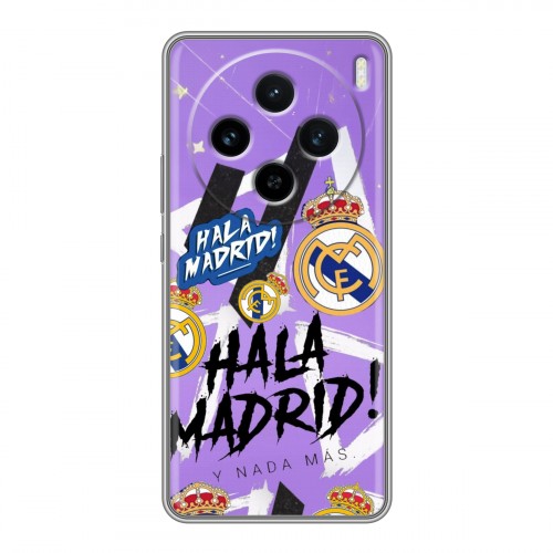 Дизайнерский силиконовый чехол для Vivo X100 Real Madrid Реал Мадрид