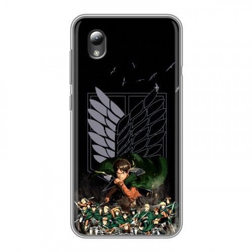 Дизайнерский силиконовый чехол для ZTE Blade A3 (2019) Атака титанов